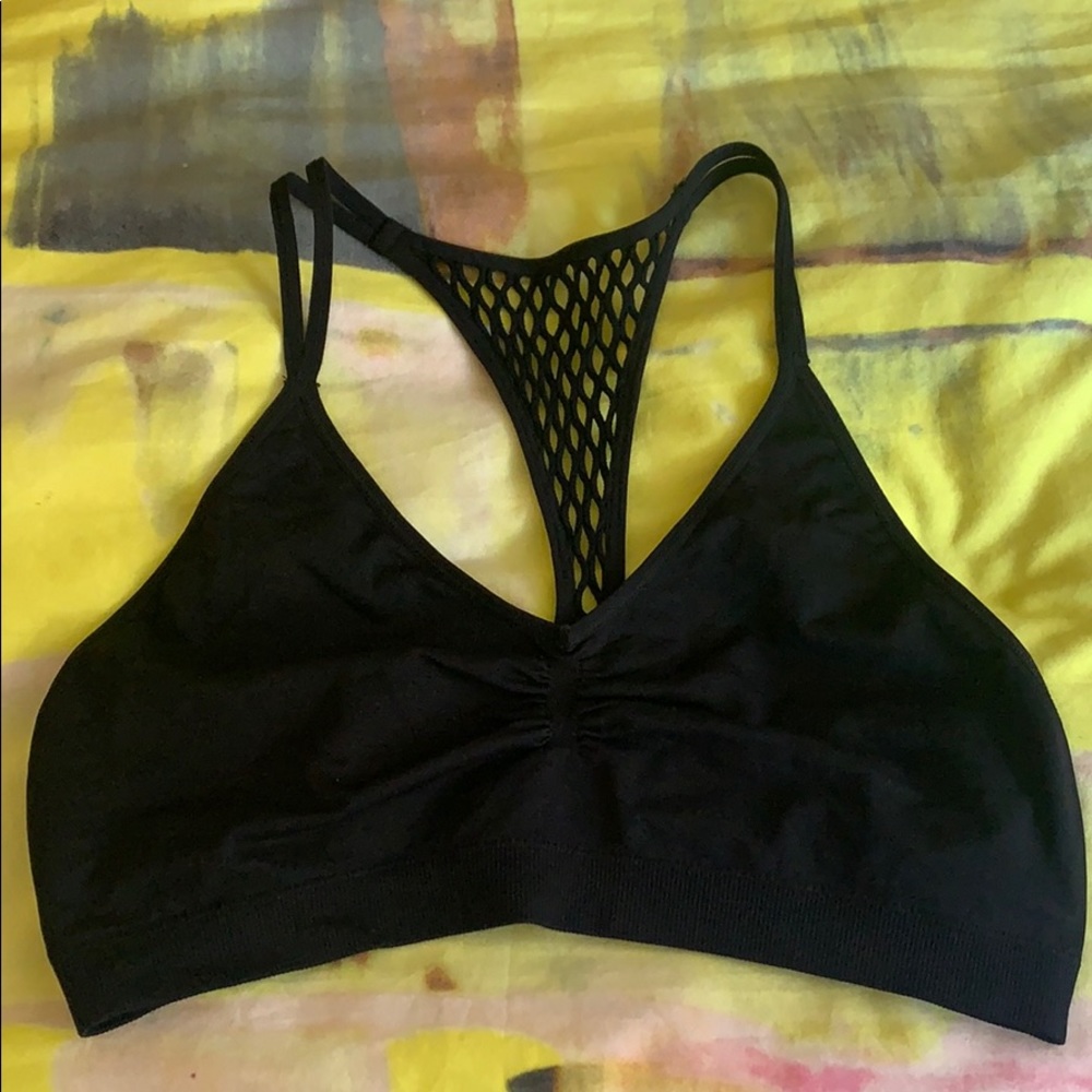 Black sports bra/bralette